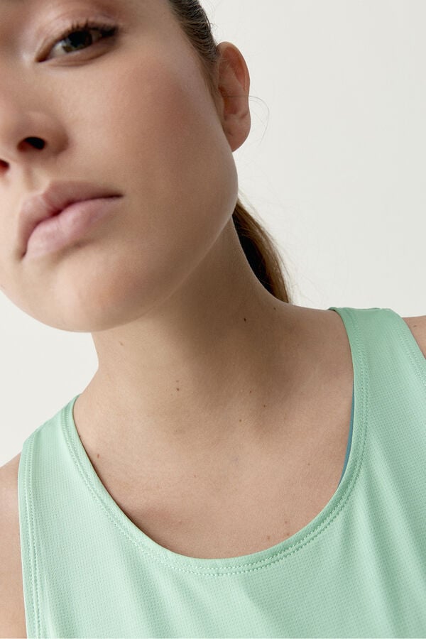 Born Living Yoga T-shirt Selena desportiva verde menta verde