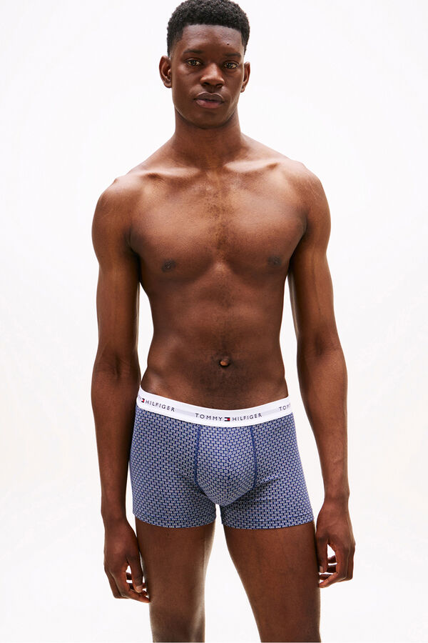 Tommy Hilfiger Pacote com 3 Boxers de Algodão estampado