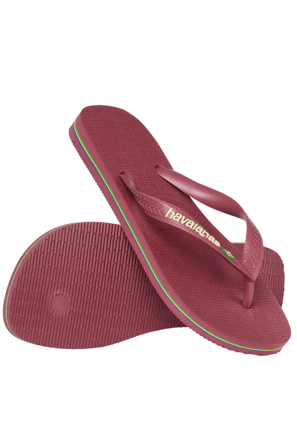 Havaianas Chanclas Hav. Brasil Logo Granate burdeos