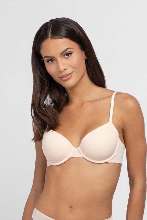 Dorina Pack de 2 soutiens balconette almofadados Emersyn vermelho