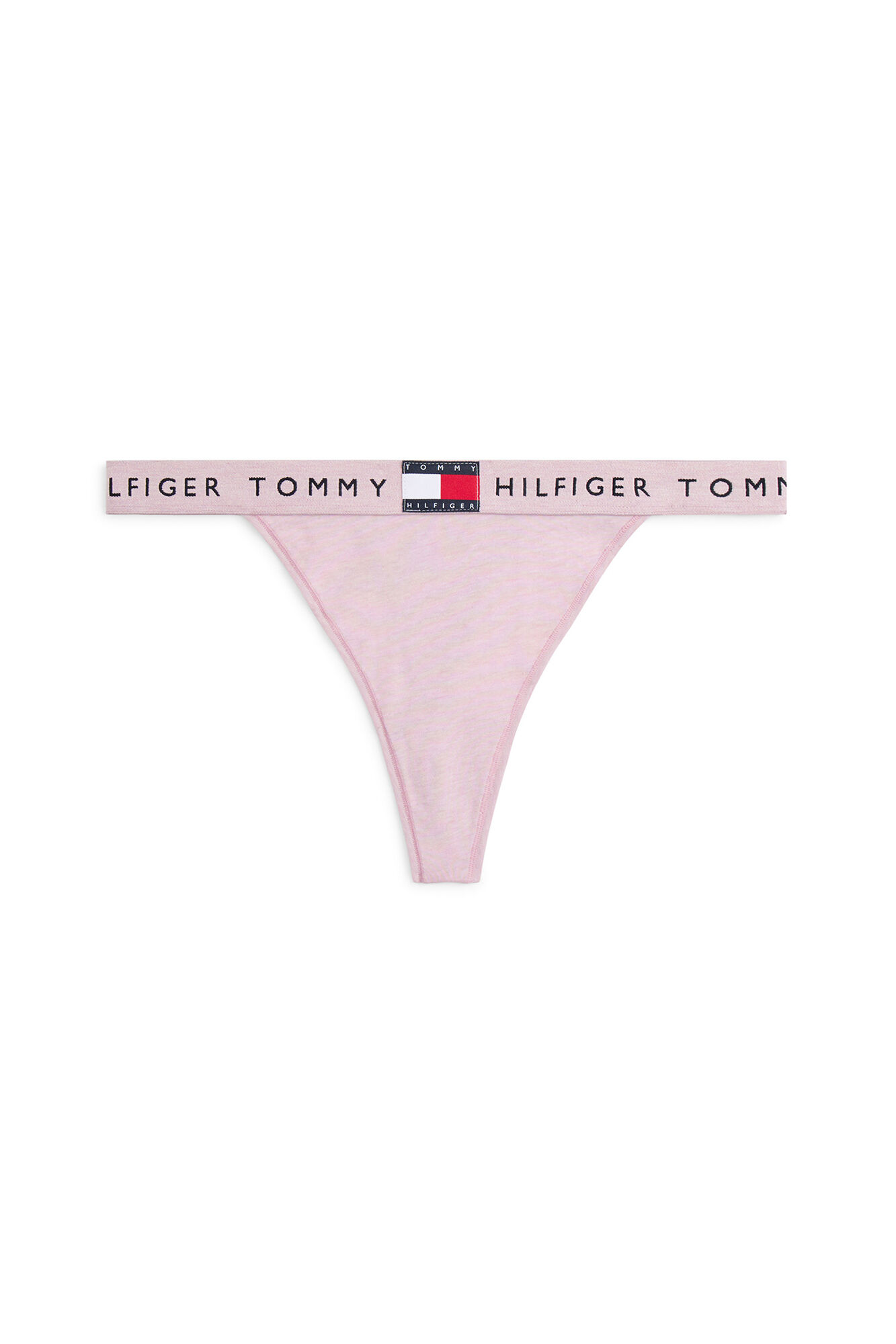 Tommy Jeans Cueca tanga com logo na cintura