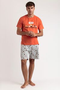 Admas Pijama curto pixel Star Wars