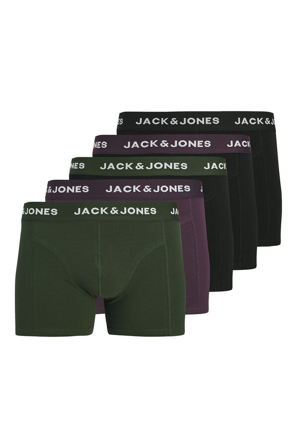 Jack & Jones Pacote 5 Boxer rosa