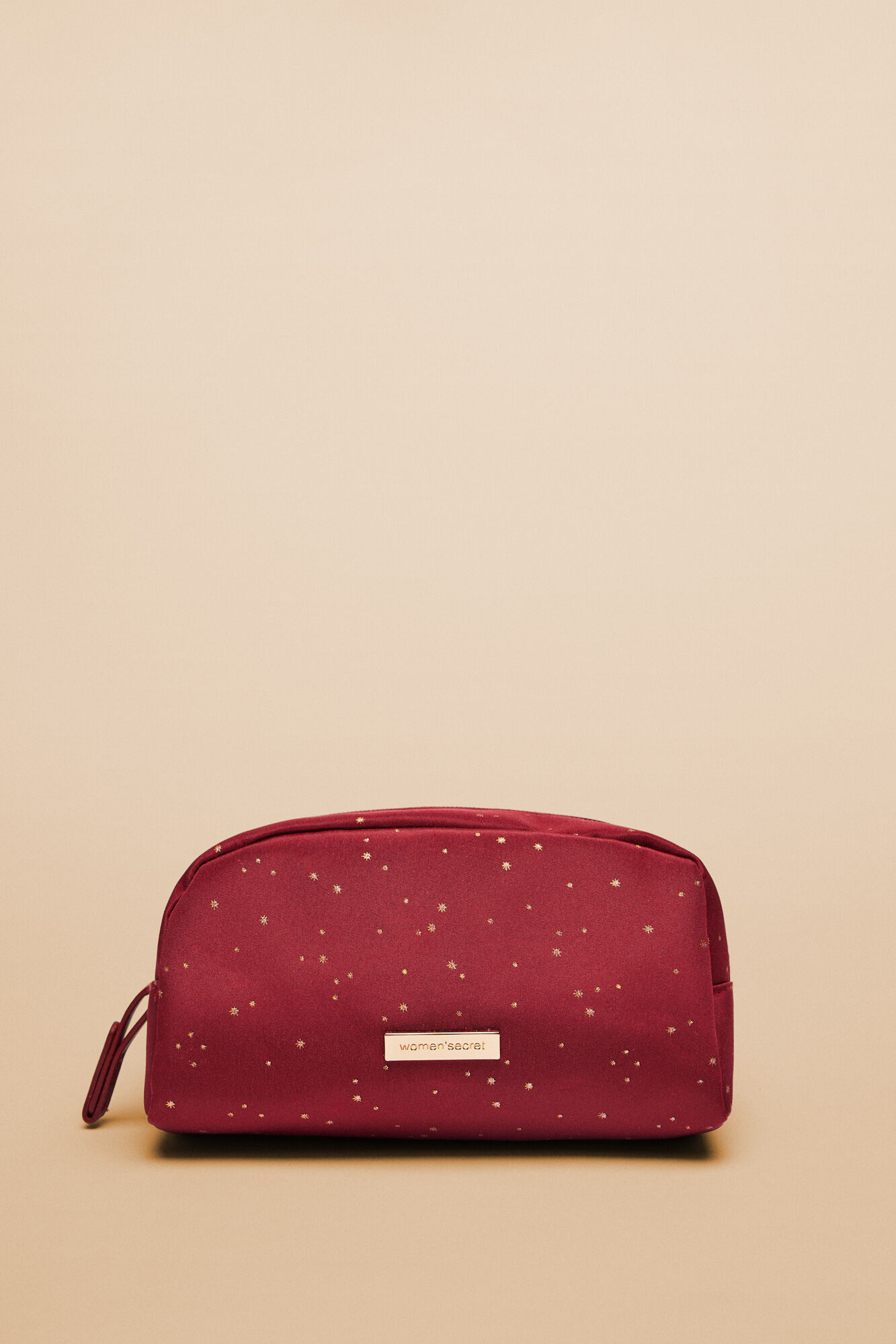 Small red vanity case with stars Women's accessories Cortefiel