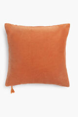 Womensecret Velur terracotta 45 x 45 cushion cover rouge