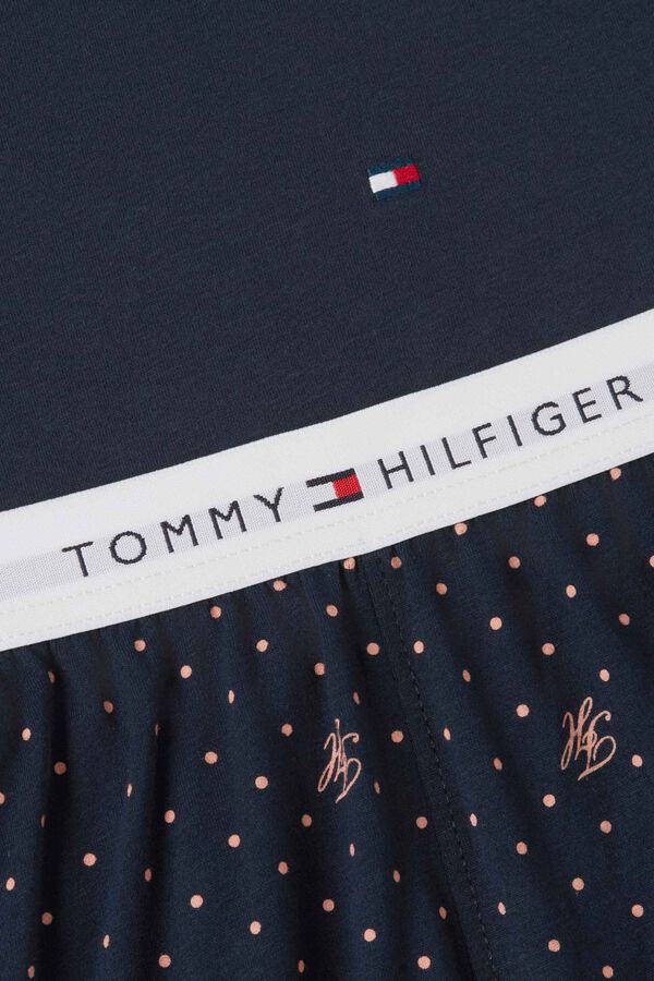 Tommy Underwear Pijama comprido em jersey azul