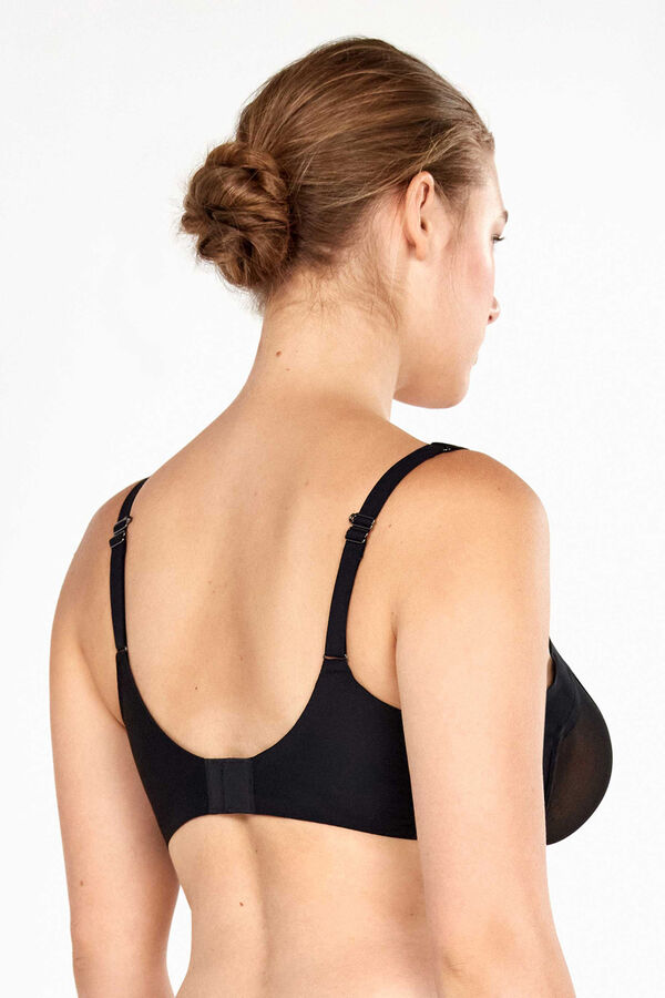 Gisela Shaping push-up full cup bra black