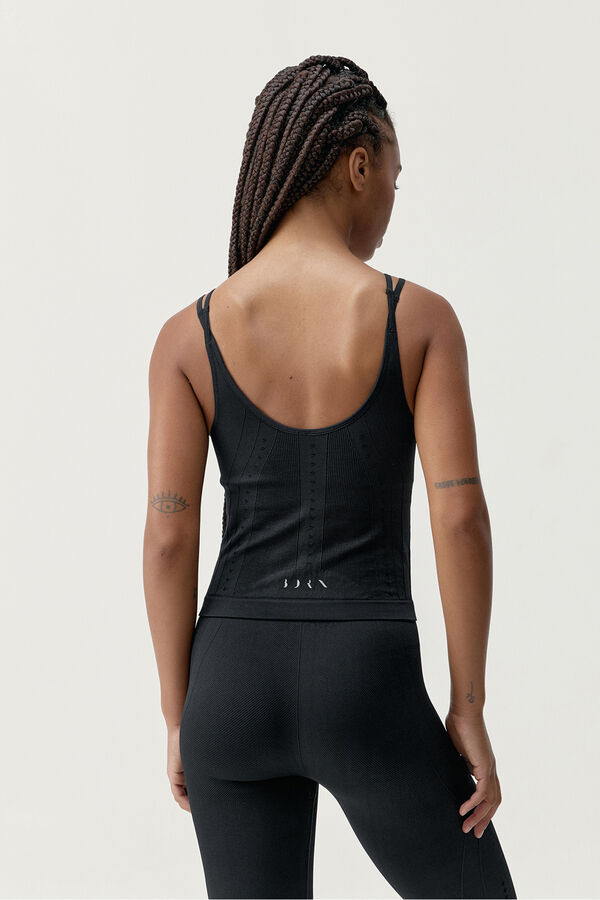 Born Living Yoga Blusa preta Shantala preto