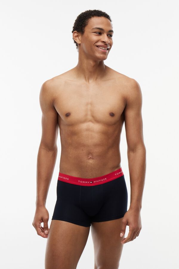 Tommy Underwear Pack de 3 boxers para homem azul