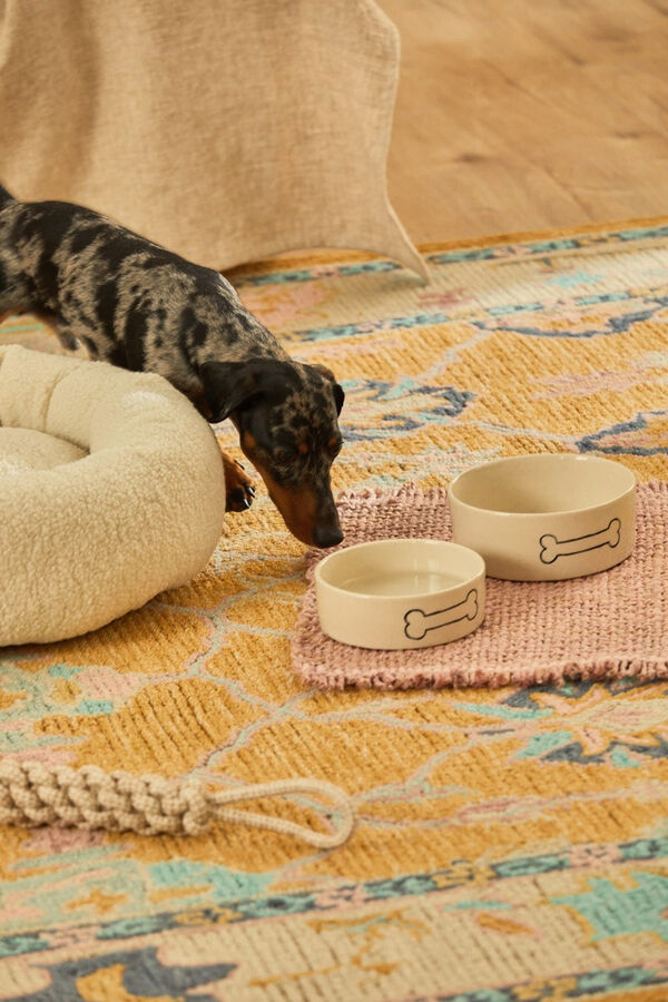 Calma House Prato para animais de estimação Sasha estampado