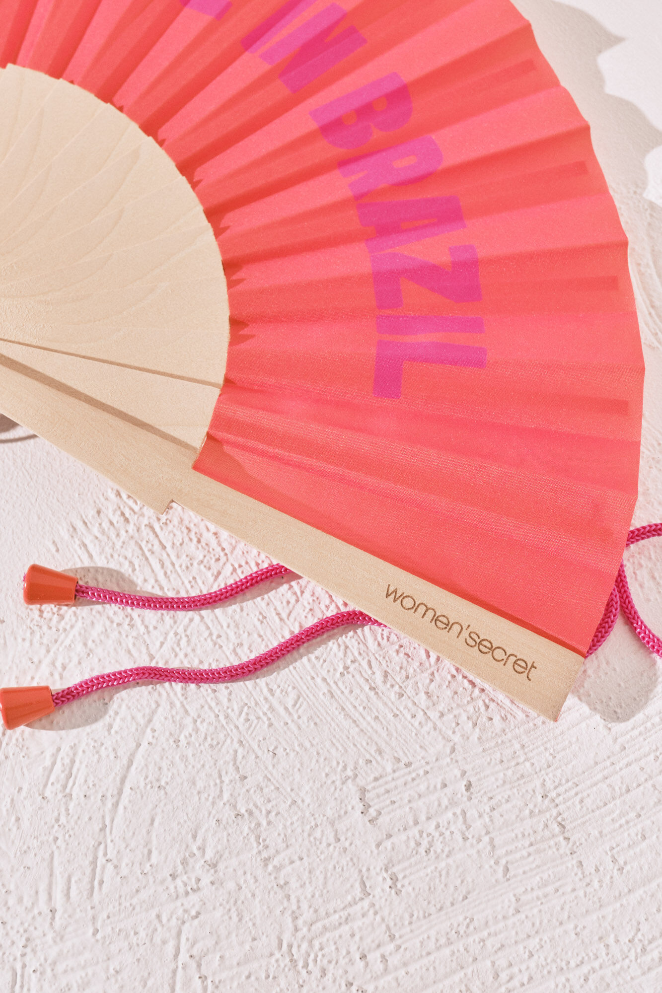 Women'secret Leque com puxador laranja