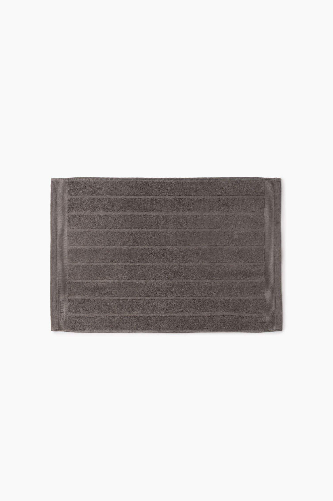 Textura Tapete banho friso algod&atilde;o eg&iacute;pcio 50 x 70 cm.