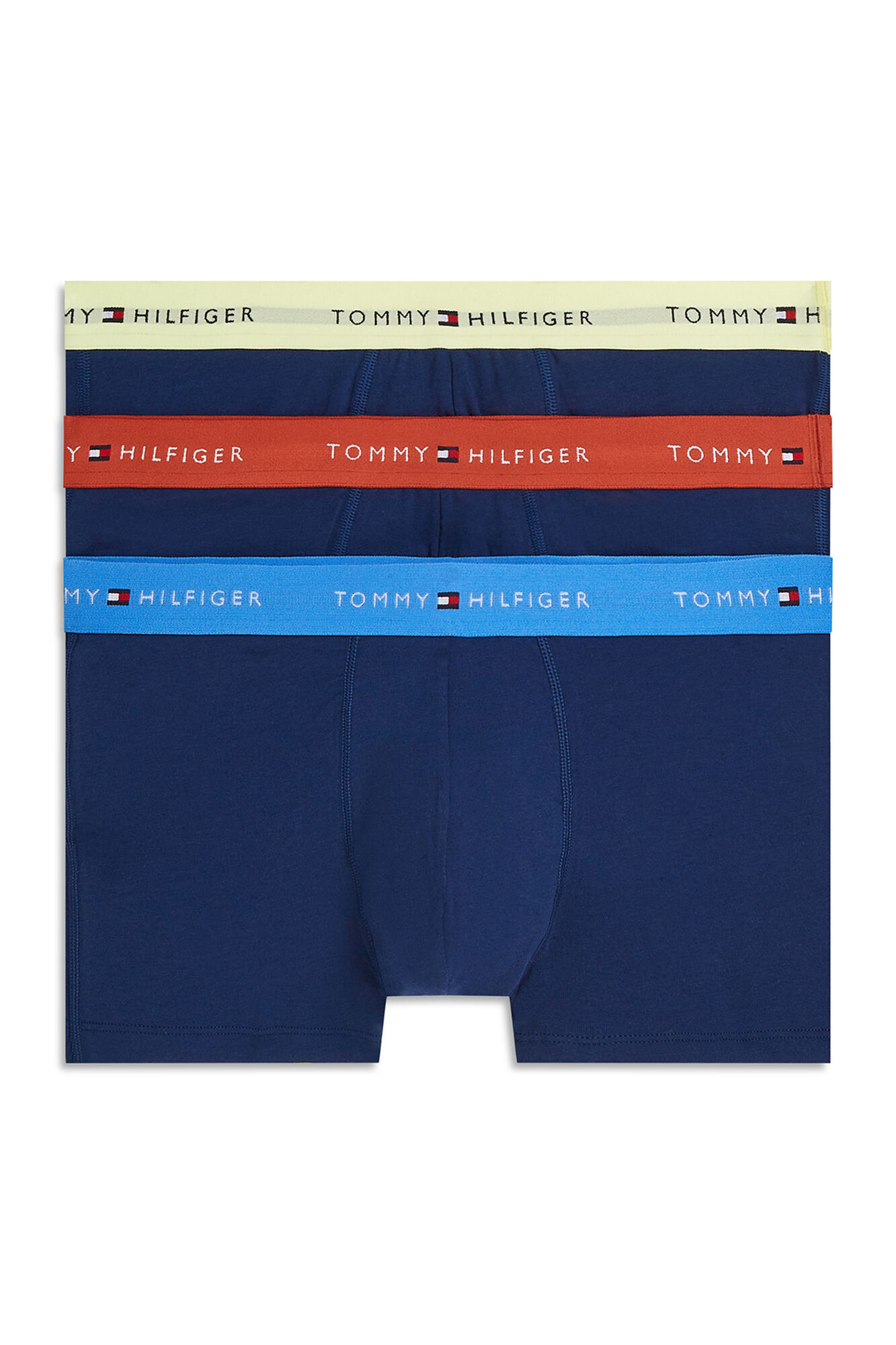 Tommy Hilfiger Boxers pack de 3 em algod&atilde;o
