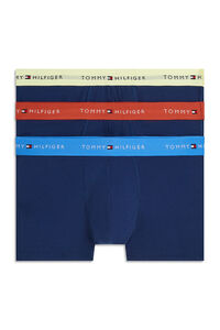 Tommy Hilfiger Boxers pack de 3 em algod&atilde;o