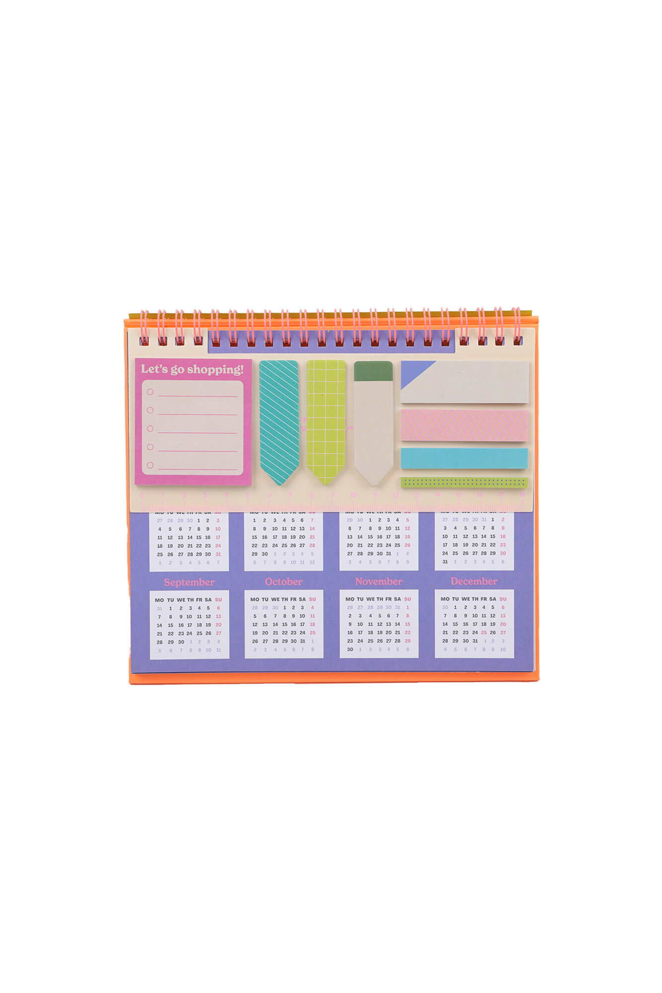 Mr. Wonderful Calend&aacute;rio de mesa 2026 - Preparar, apontar... j&aacute;!