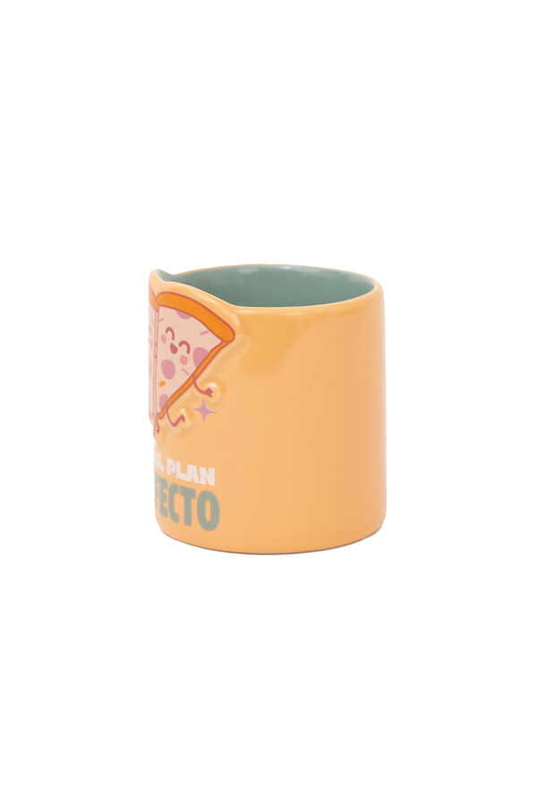 Mr. Wonderful Caneca de pizza 3D - Voc&ecirc; &eacute; o plano perfeito estampado