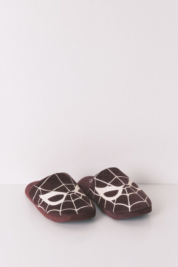 Women'secret Chinelos de quarto masculinos do Homem-Aranha vermelho