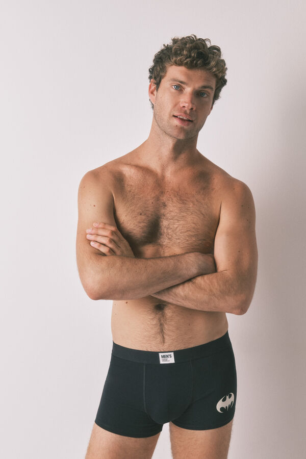 Women'secret Pacote com 2 boxers cinza do Batman cinzento