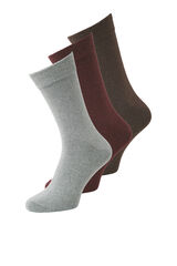 Jack & Jones Pacote com 3 meias cru