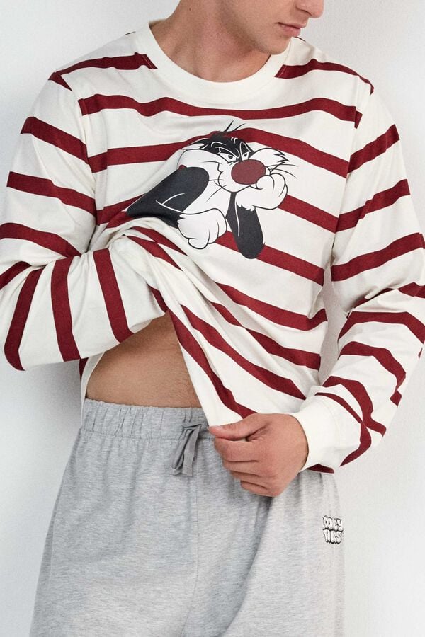 Gisela Conjunto de pijama para homem estampado