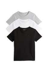 Tommy Hilfiger Pack de 3 camisetas de cuello redondo estampado