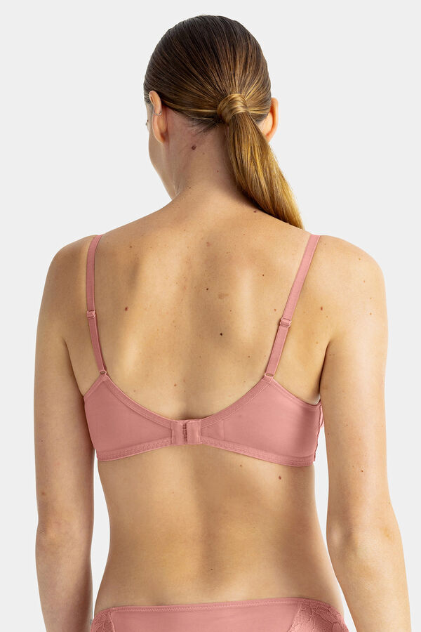 Dorina Soutien semi-almofadado Demi rosa