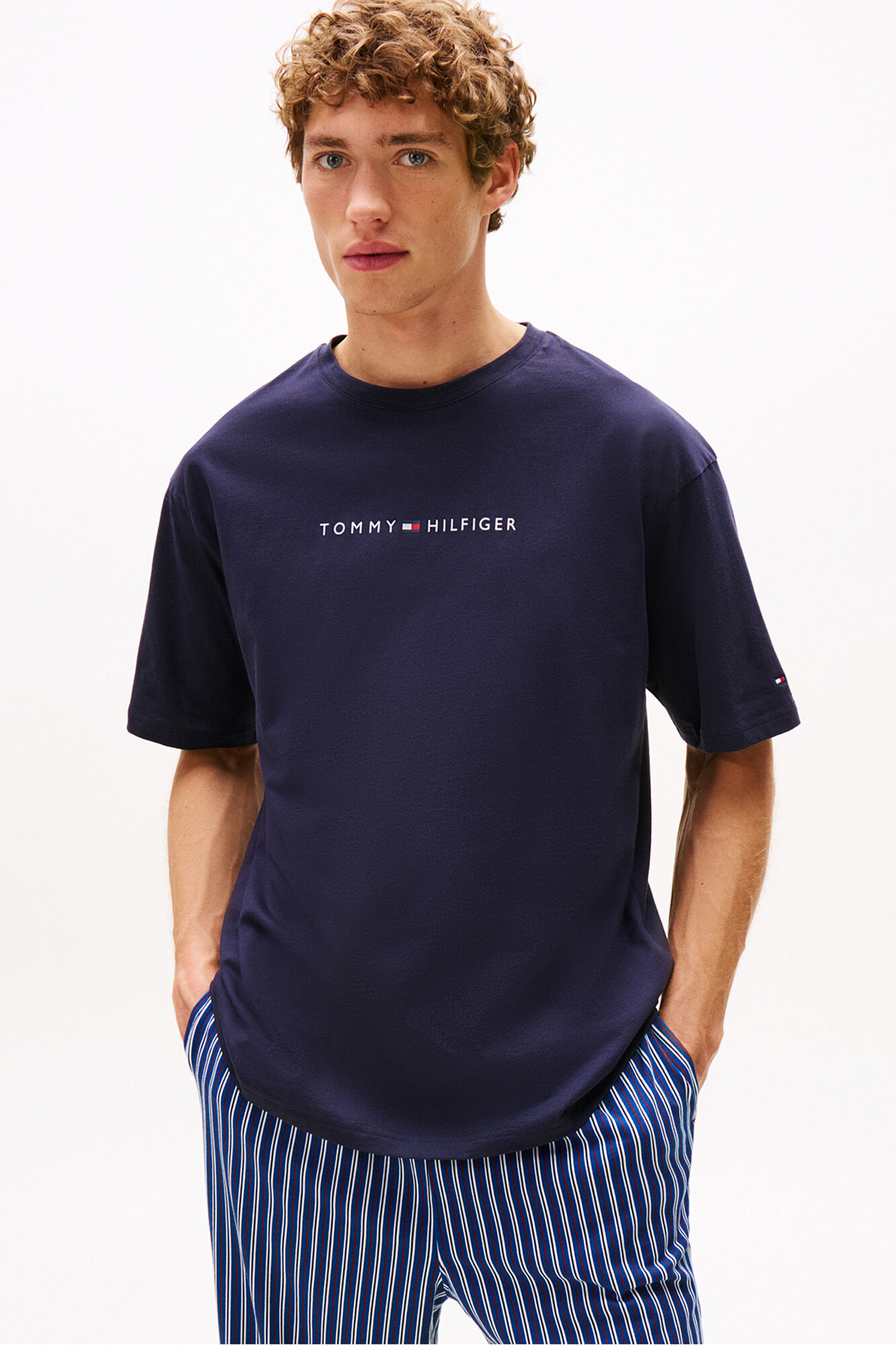 Tommy Jeans T-shirt com estampa de logo