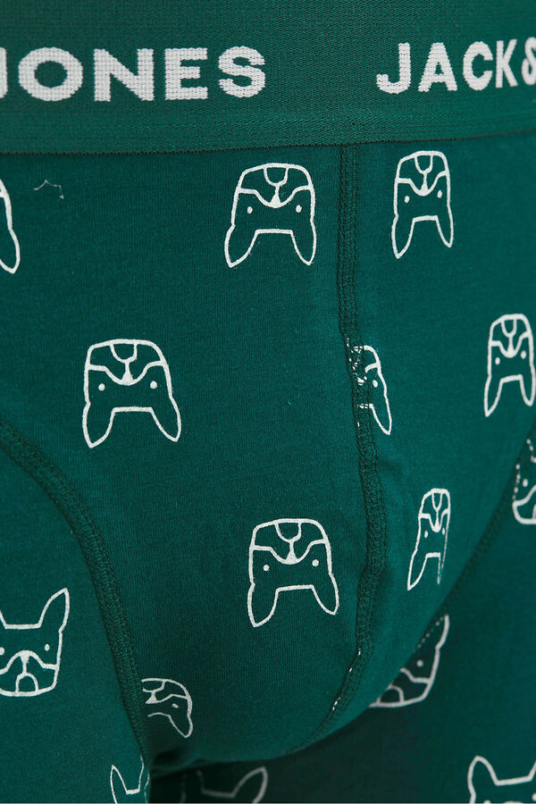 Jack & Jones Pacote 3 Boxer azul