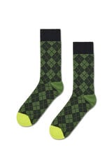 Happy Socks Meia mini diamante verde