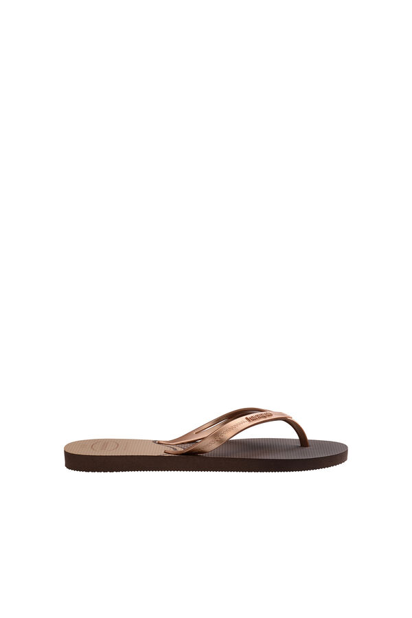 Havaianas Chinelos Hav. Elegância Marrom Escuro castanho