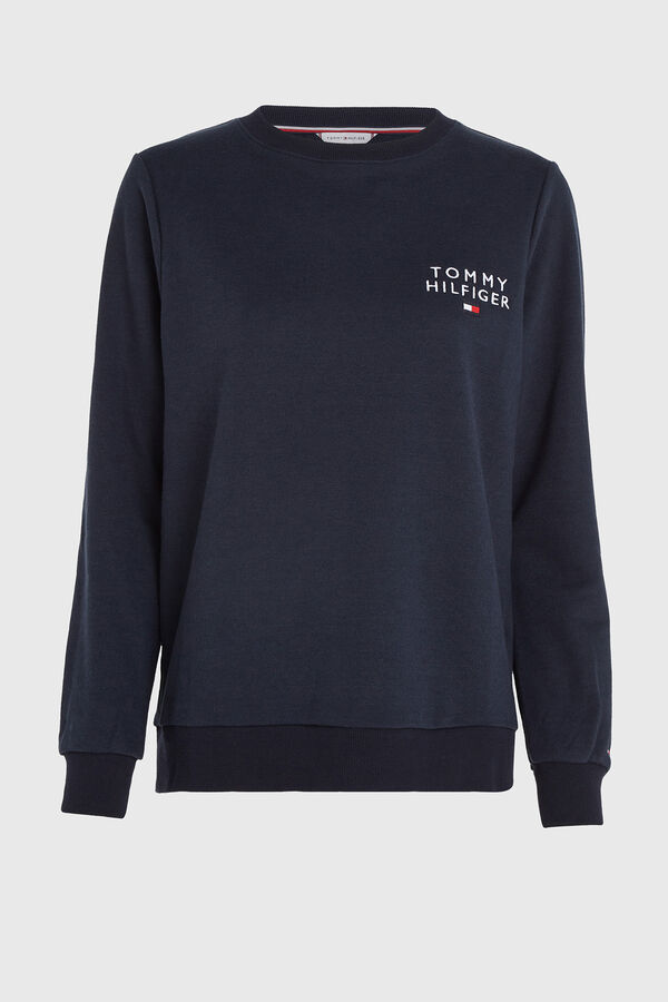 Tommy Hilfiger Tanga de renda Intrinsic azul