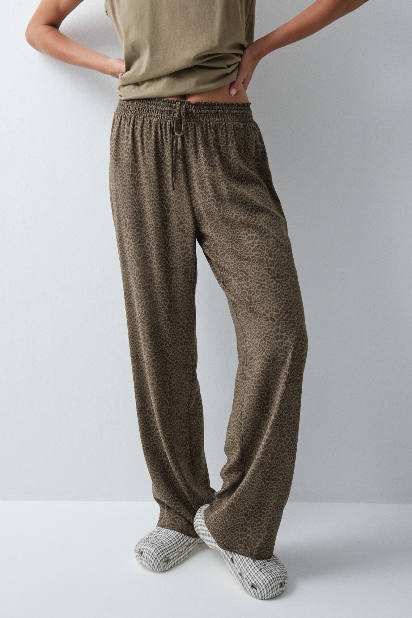 Women'secret Cal&ccedil;a comprida estampado animal