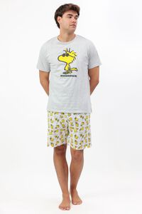 Admas Pijama curto Snoopy Woodstock