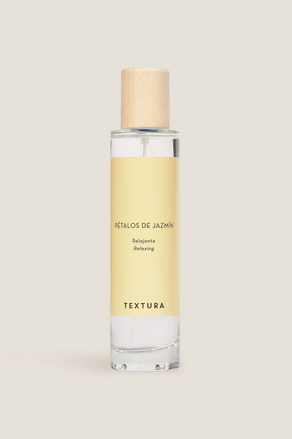 Textura Aroma têxtil de jasmim bege