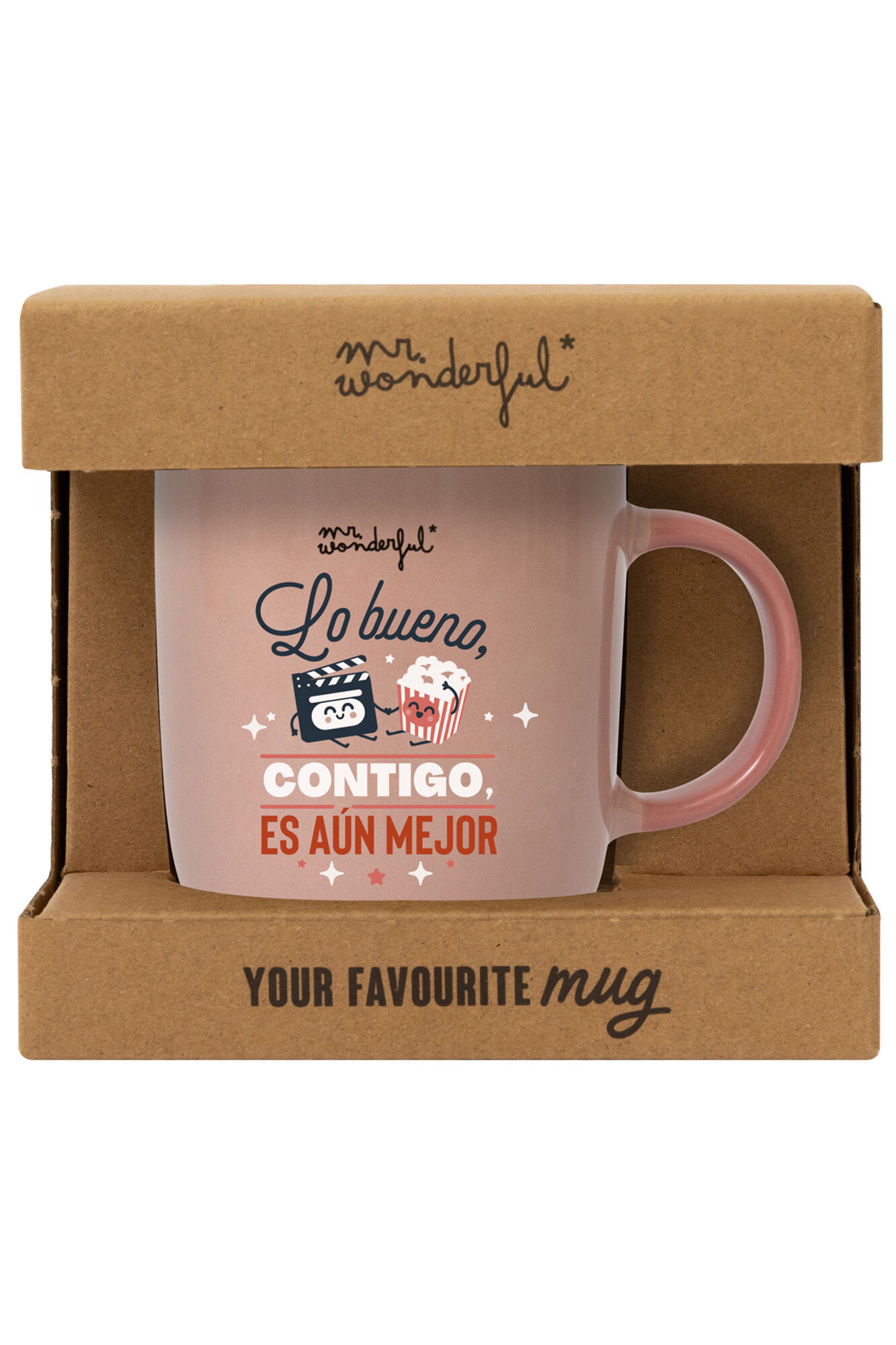 Mr. Wonderful Caneca - O bom, com voc&ecirc;, &eacute; ainda melhor