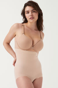 Spanx Nude high waist shaping panty. SPANX