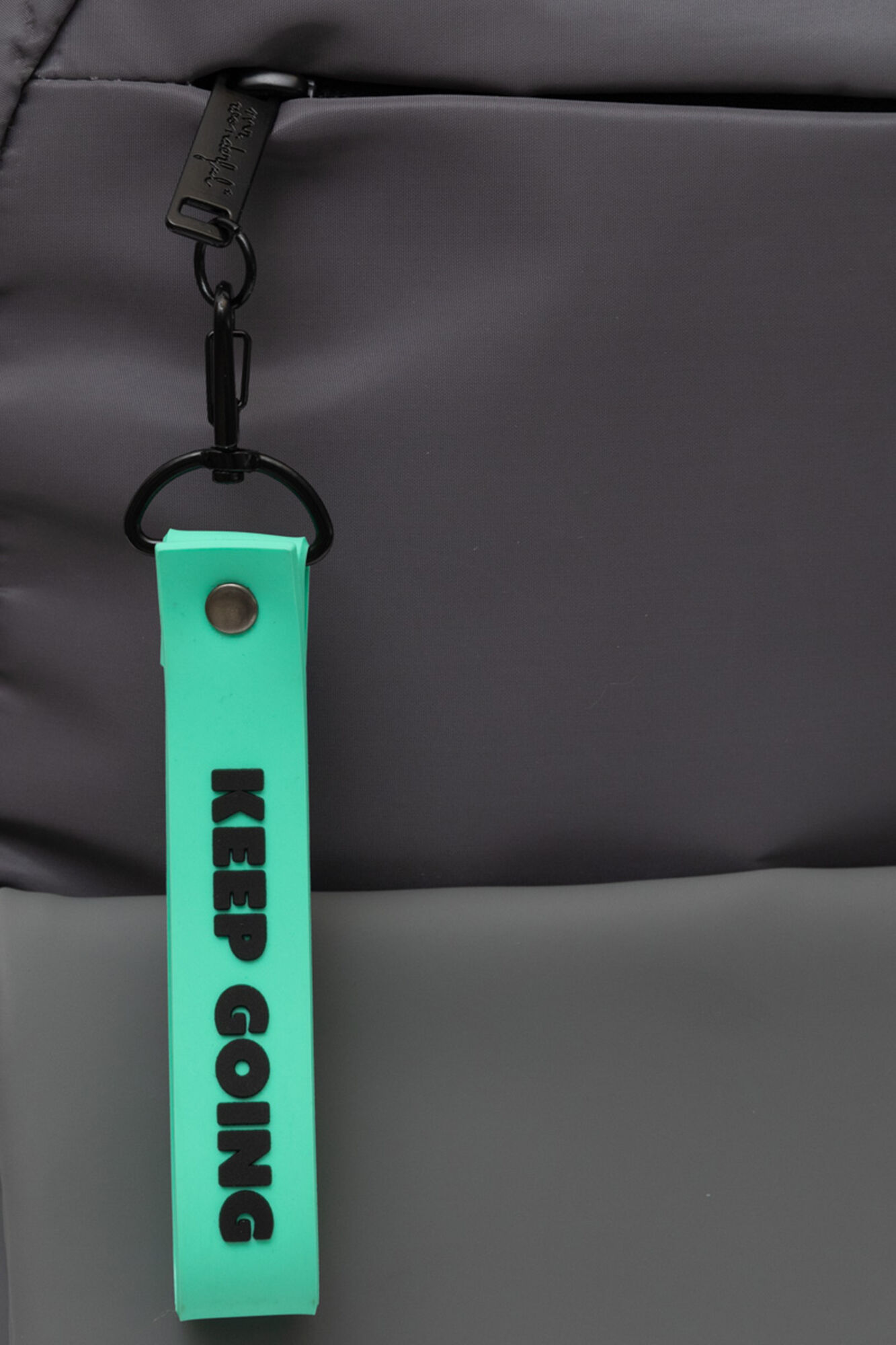 Mr. Wonderful Mochila soft gris - Keep going