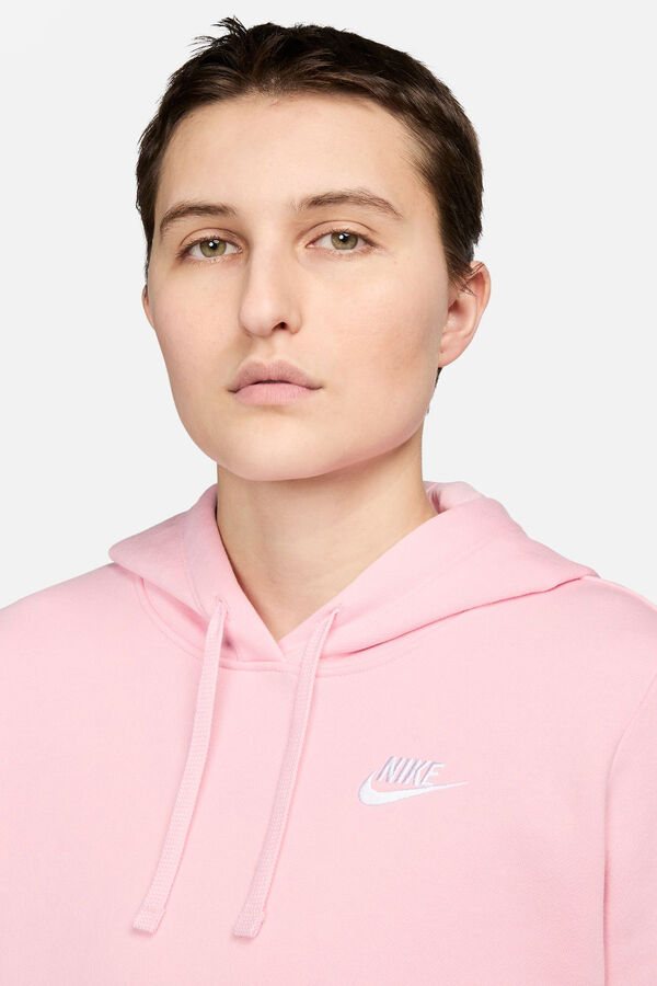 Womensecret Sudadera con gorro Nike rosa