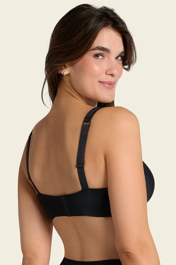 Leonisa Brastop bra with good armhole and back coverage black
