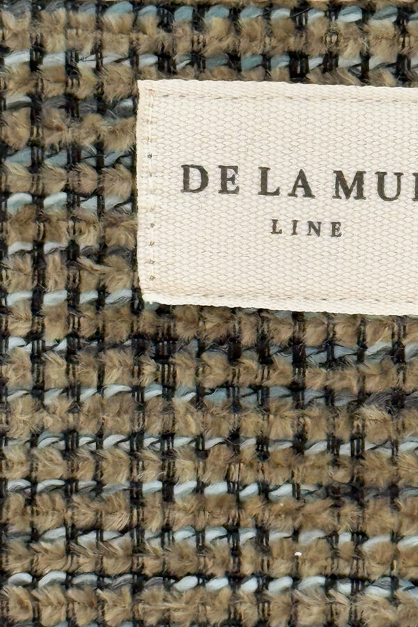 De La Mur Estojo para óculos Musa bege