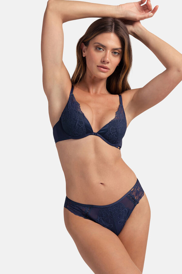 Dorina Tanga de renda azul