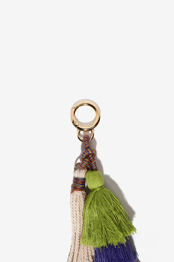 Vilanova Llavero con Flecos estampado