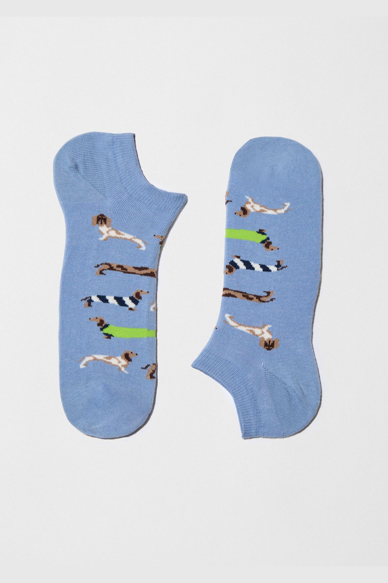 Besocks Calcetines tobilleros perritos algod&oacute;n org&aacute;nico