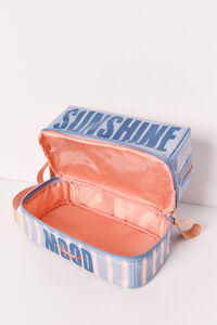Women'secret Necessaire m&eacute;dia imperme&aacute;vel estampado riscas