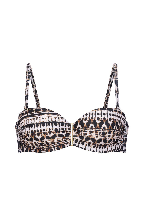 Dorina Top bikini balconet relleno ligero Togo mago estampado
