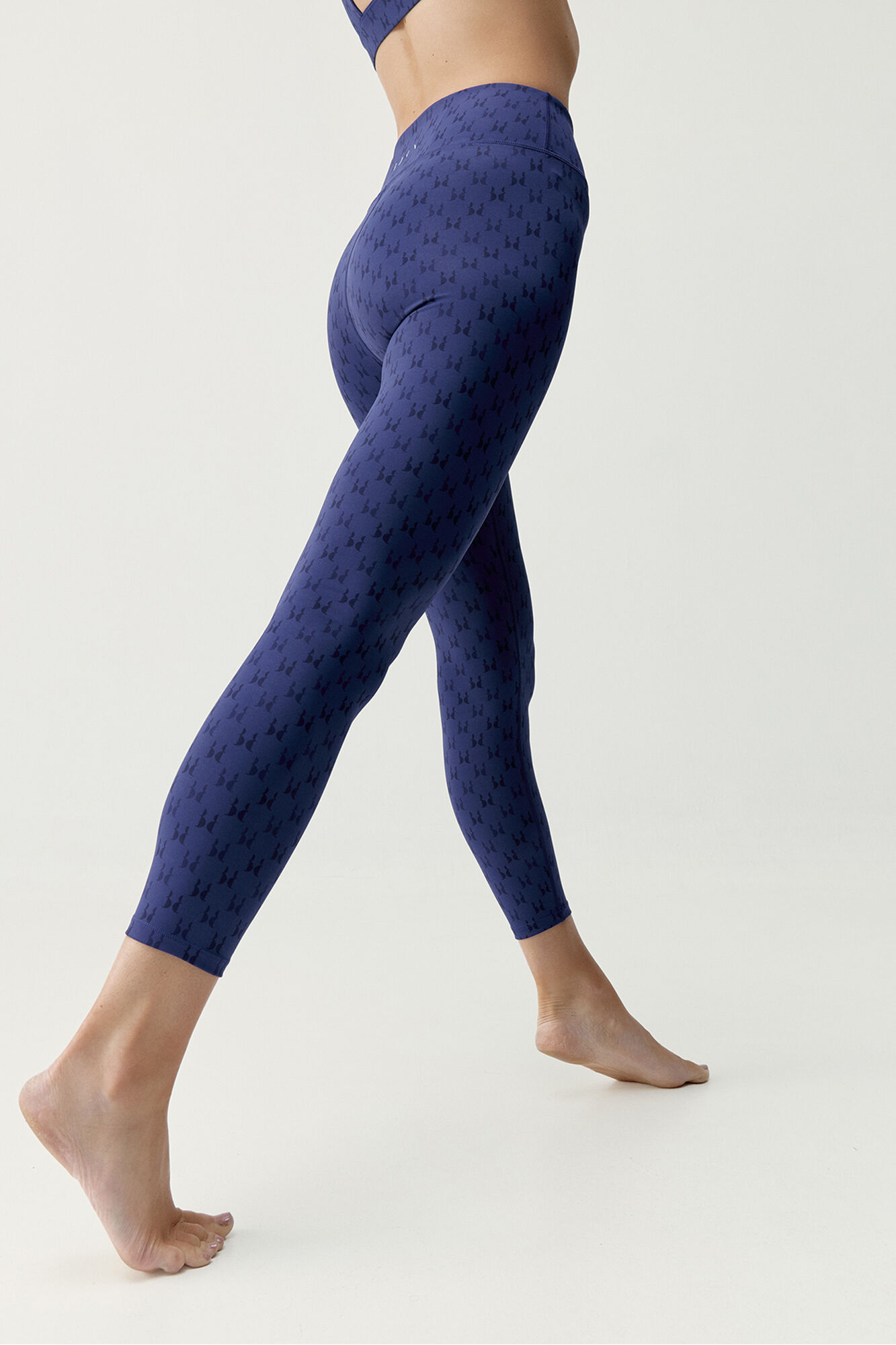 Born Living Yoga Legging desportivo Monogram Next blue