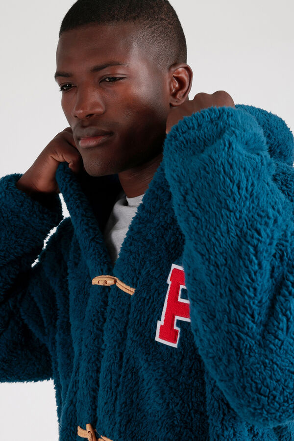 Admas Robe Coat azul