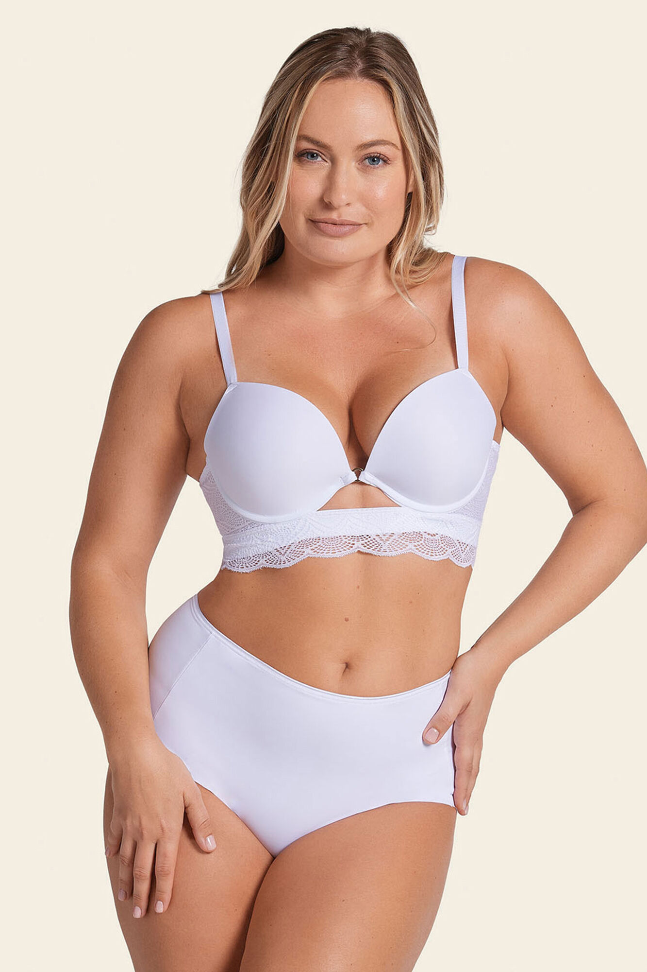 Leonisa Cueca cl&aacute;ssica com efeito invis&iacute;vel e forte compress&atilde;o no abd&ocirc;men