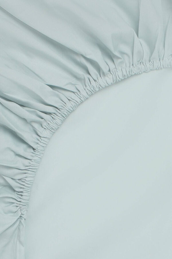 Womensecret Organic cotton fitted sheet blue