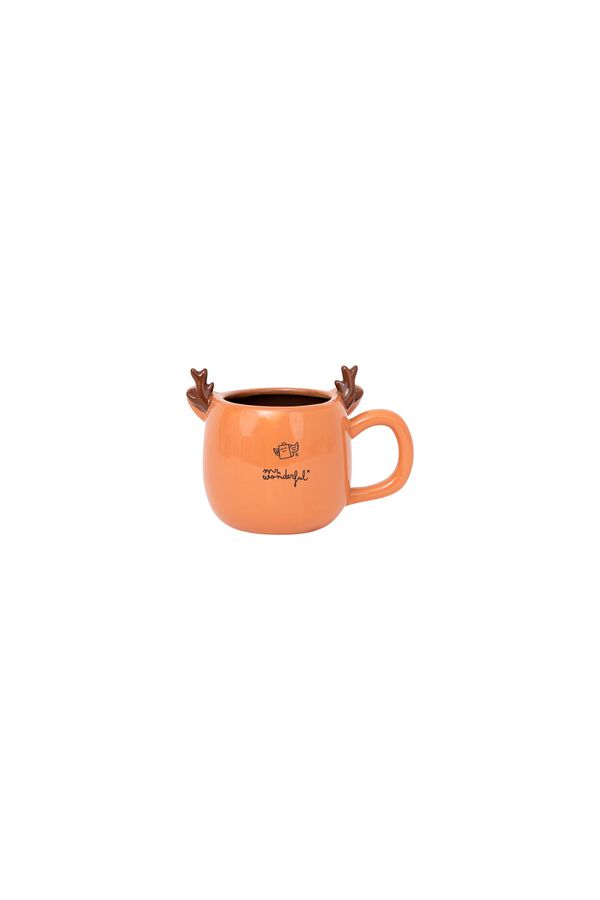 Mr. Wonderful Copo 3D Reindeer estampado